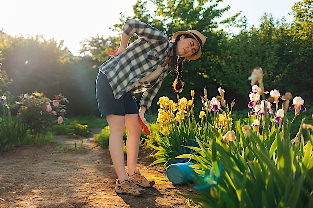 Gartenarbeit und Rückengesundheit