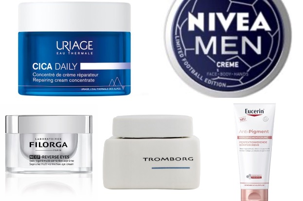 ©Urige, Nivea, Filorga, Tromborg, Eucerin